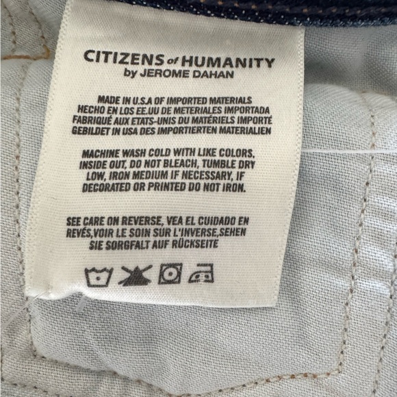 Citizens of Humanity Liya High Rise Ankle Straight Jean Fade Out 30 NWT - Picture 7 of 11